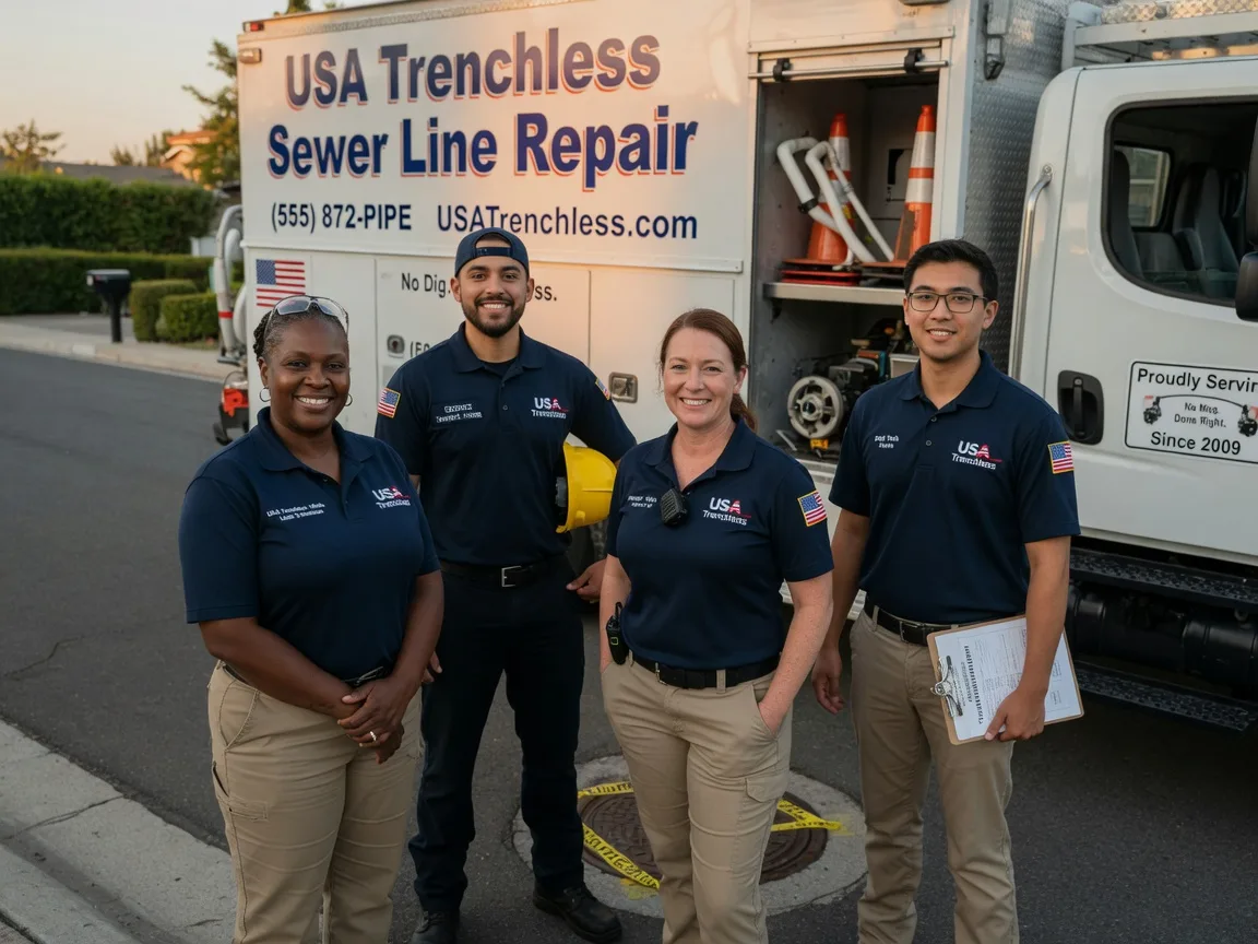 Sewer Line Repair company in Fruithurst, AL